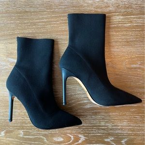 Express Thin Heel Sock Booty